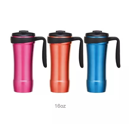 double wall stainless steel vacuum insulated Ello tumbler 16OZ