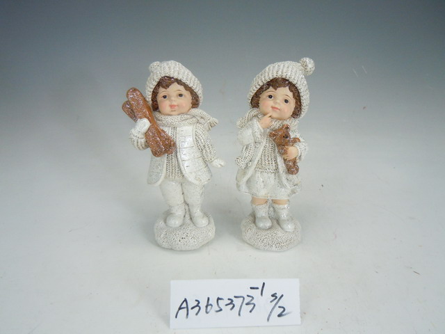 5.5"chrismas Kids S/2