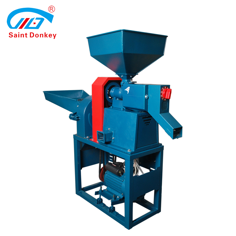Automatic rice mill machine combined with flour mill