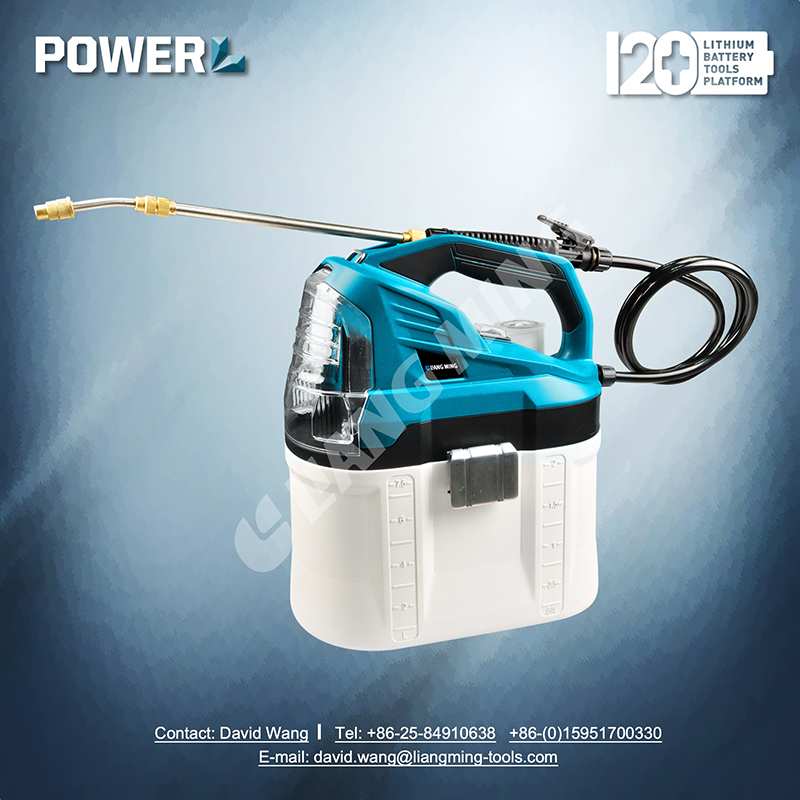 18V lithium battery cordless sprayer