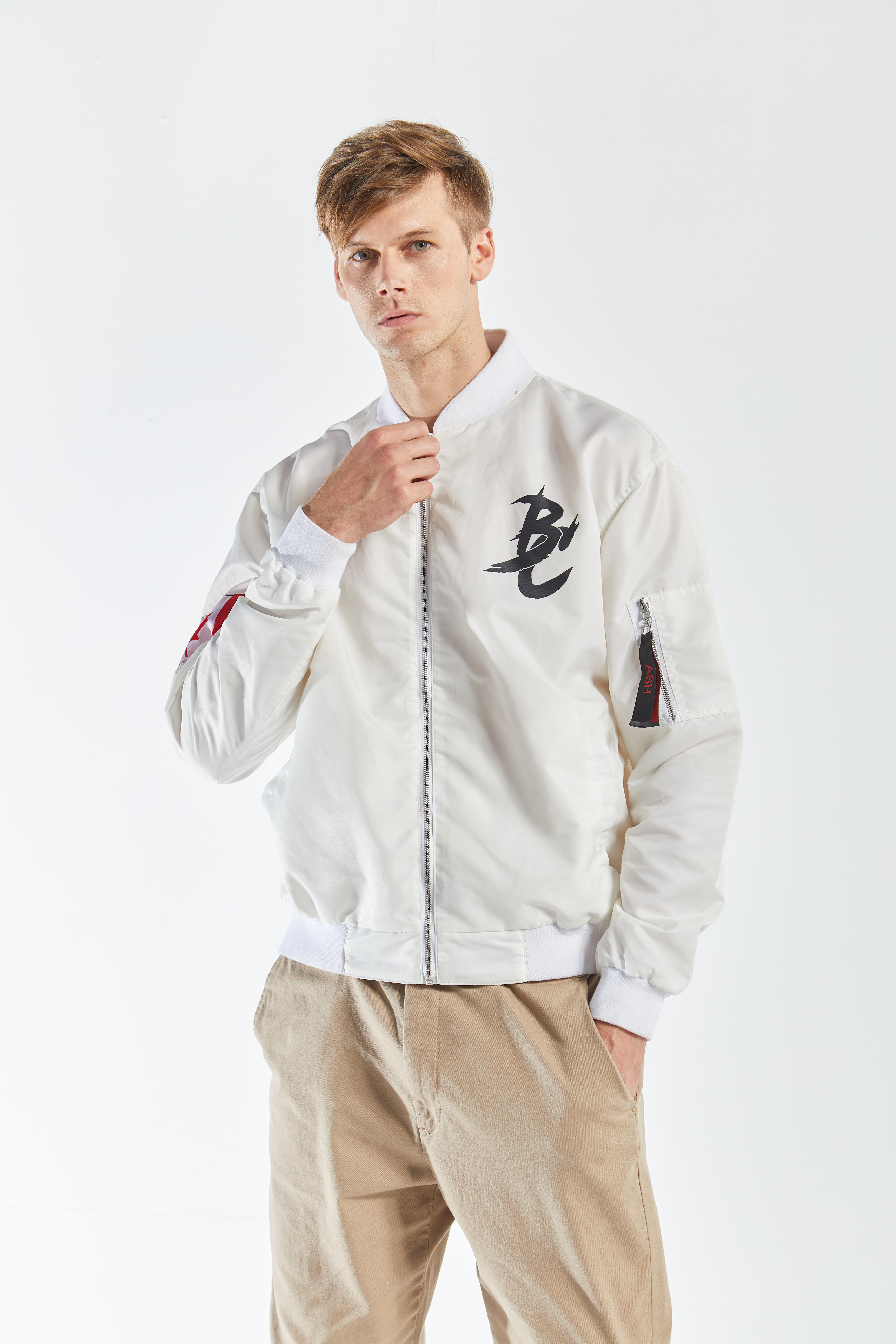2020 wholesale fashion custom nylon windbreaker waterproof men bomber jacket