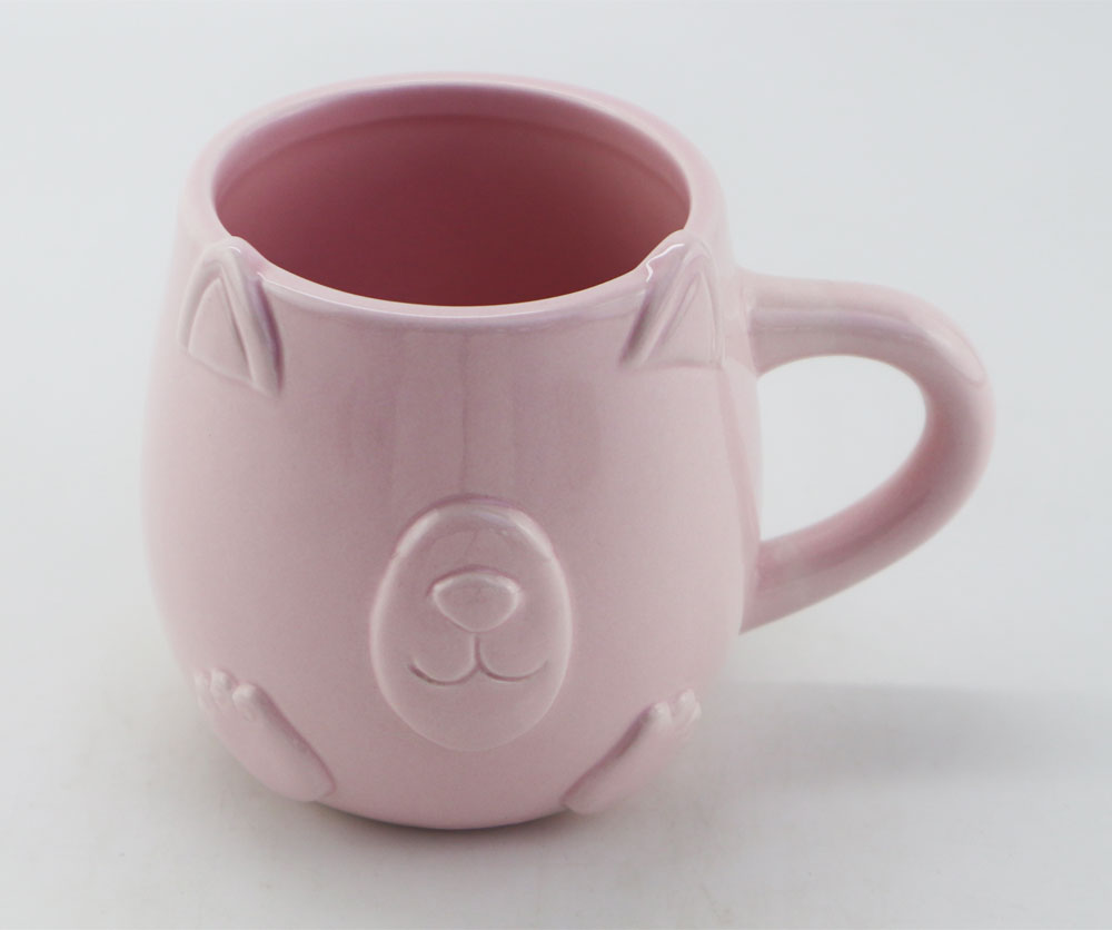 Pig mug ceramic piggy mugs animal cups 3D hand paint