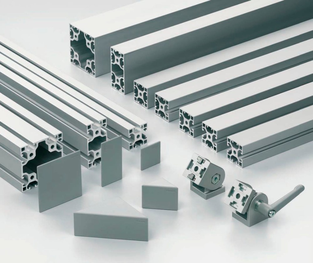 000 industrial t slot aluminum profile /black 2020 v-slot aluminum extrusion profile