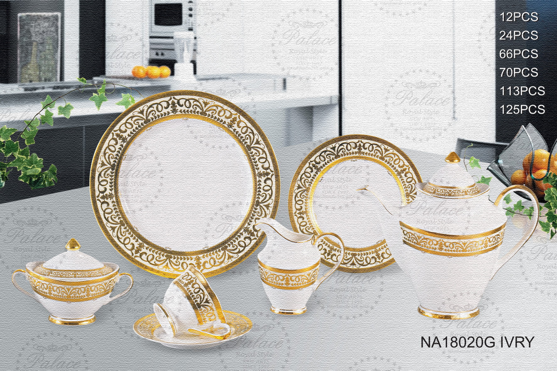Tea Set-24pcs; Brunch Set; Dinner Set