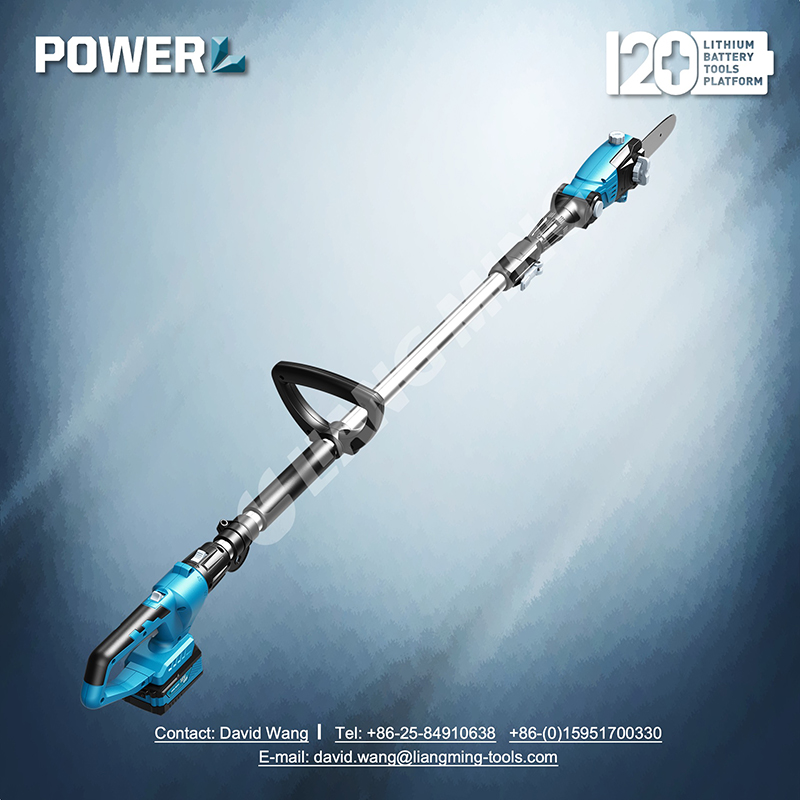 18V lithium battery cordless pole saw