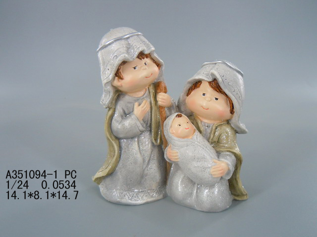 6"Kids holy family