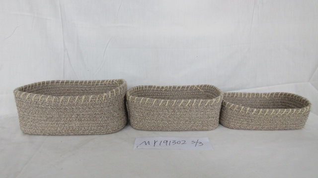 Cotton rope basket