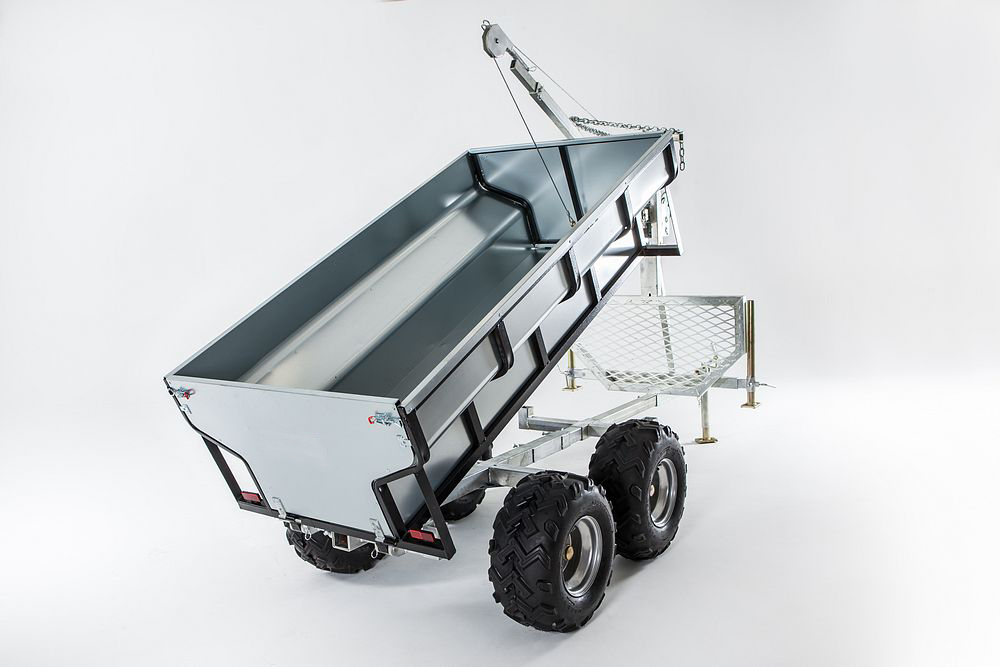 SINOLINK ATV Trailer 1000kg capacity Wood Outside equipment