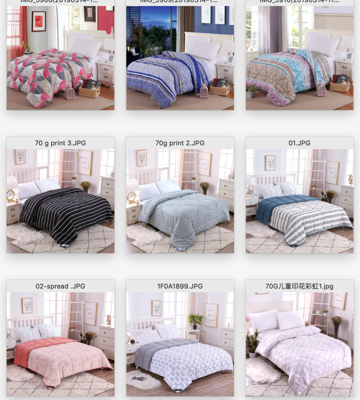 Printed Microfiber Quilt