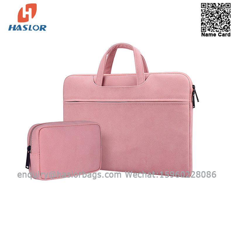 PU leather laptop bag laptop case laptop sleeve set