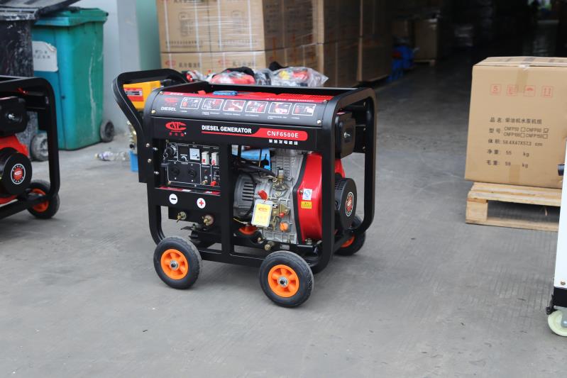 Small diesel generator set