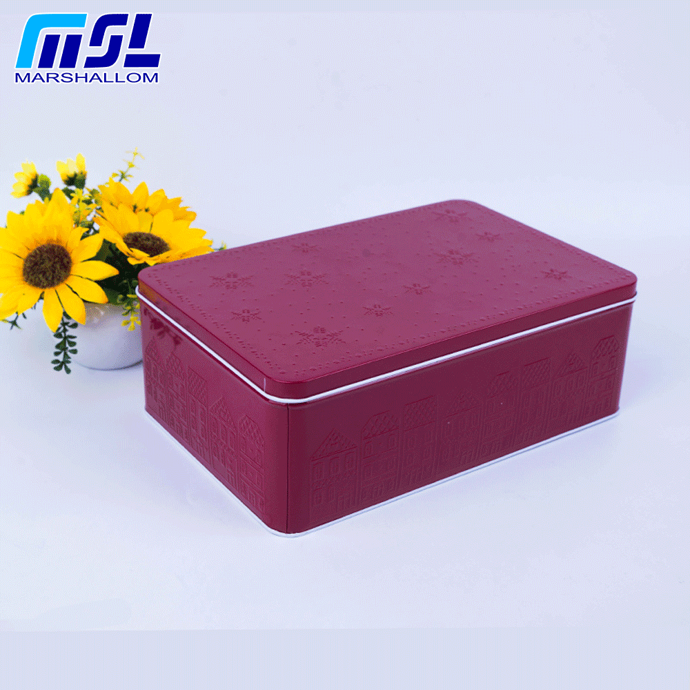 Rectangular tin（Tin box tinbox tin can metal can metal box tinbox）