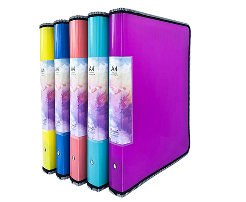 Zip-lock 13 Pocket Expanding File Folder, A4