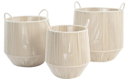Cotton rope storage baskets - GRS
