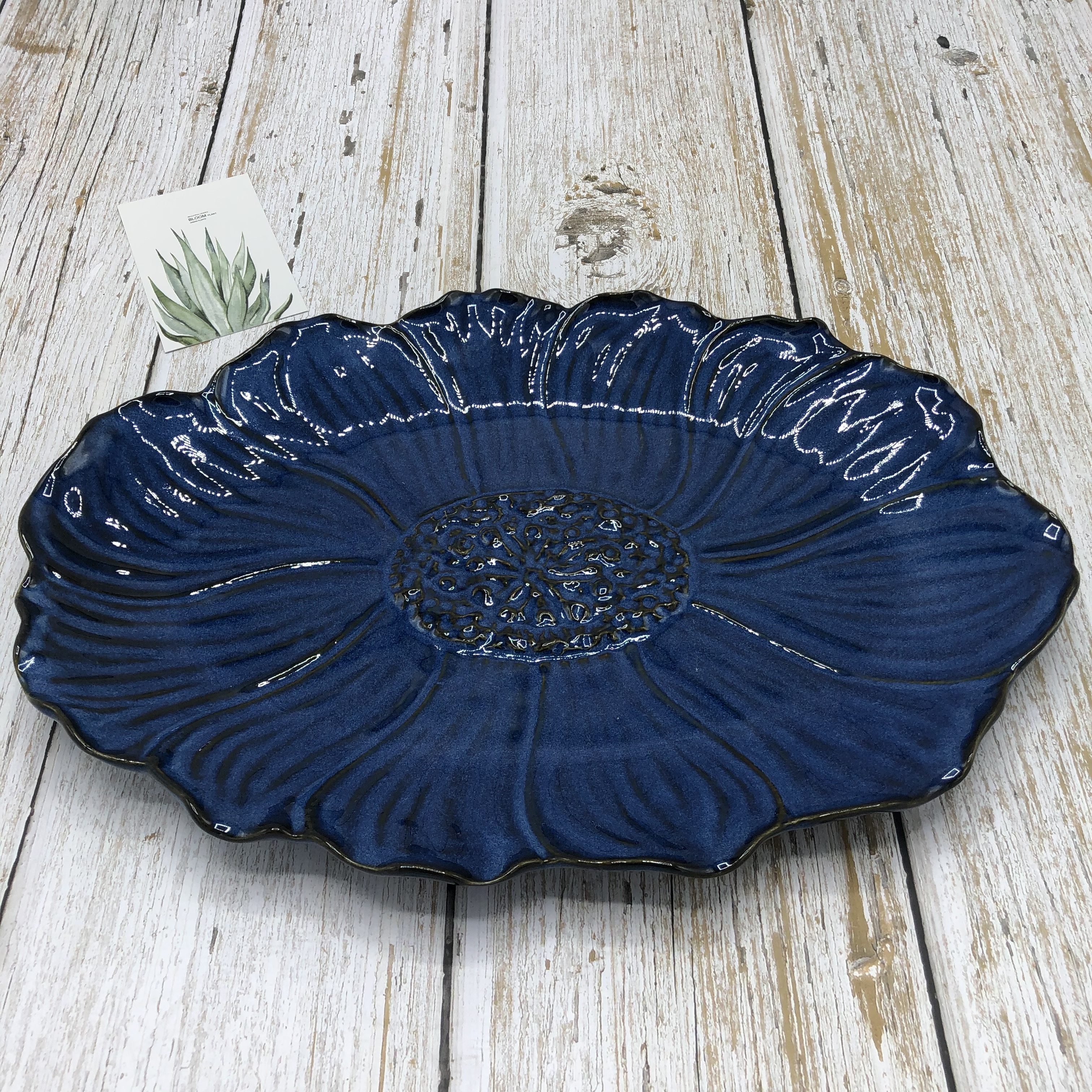 Ceramic Plate_Reactove Glaze