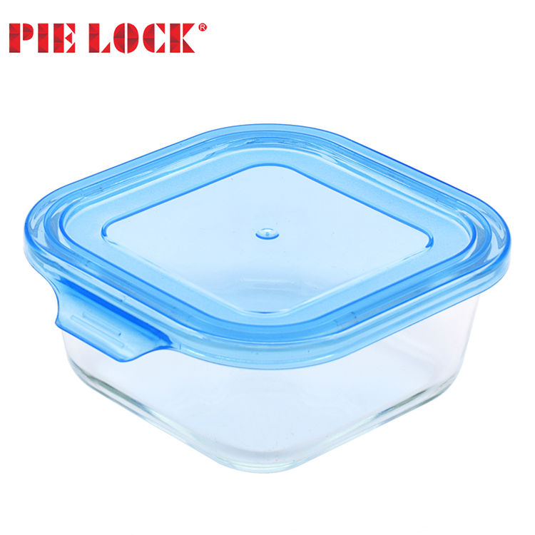 Glass food container / glass storage box / lunch box with BPA FREE lid
