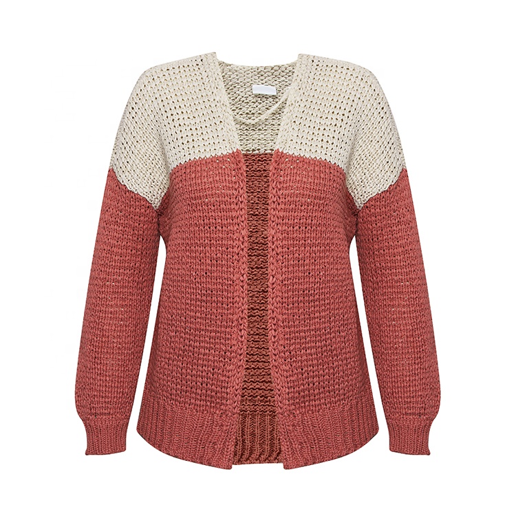 Long sleeve womens cardigan customized sweaters woman cardigan knit for women