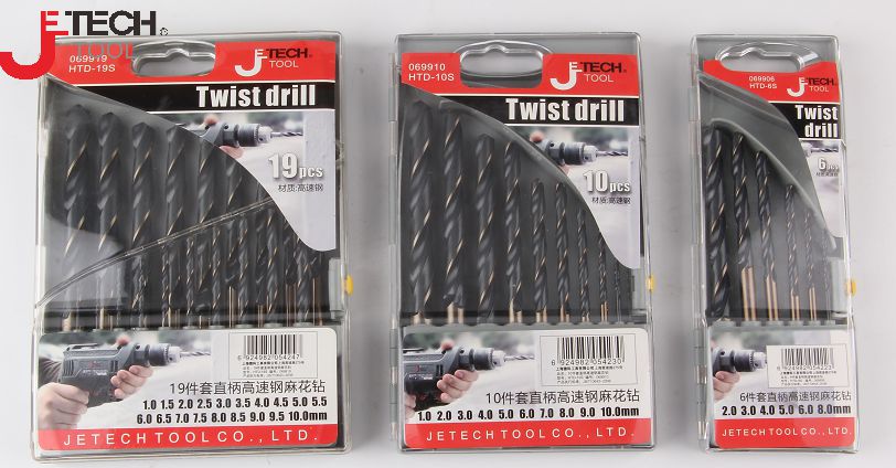 Twist drill set