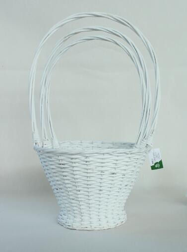 willow basket，willow deco