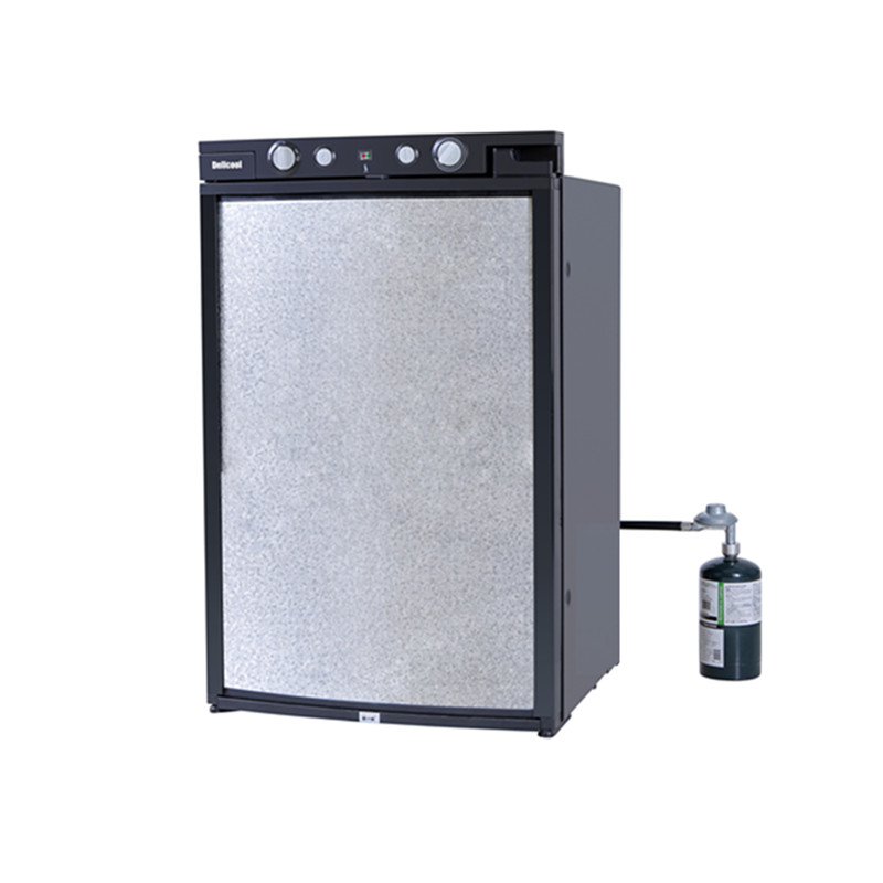 RV refrigerator, absorption RV fridge, 3 way RV refrigerator, Quiet , caravan refrigerator, DC12V