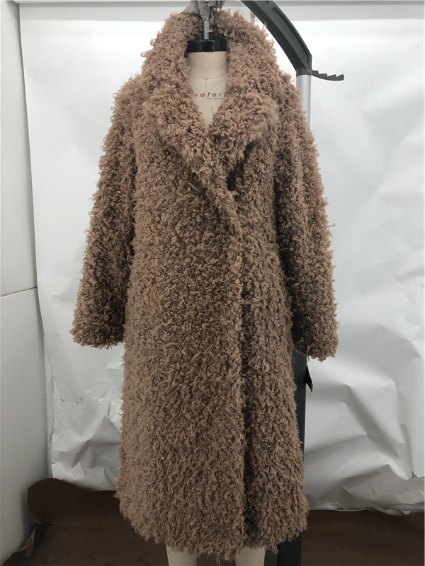 Ladies Fake Fur Coat
