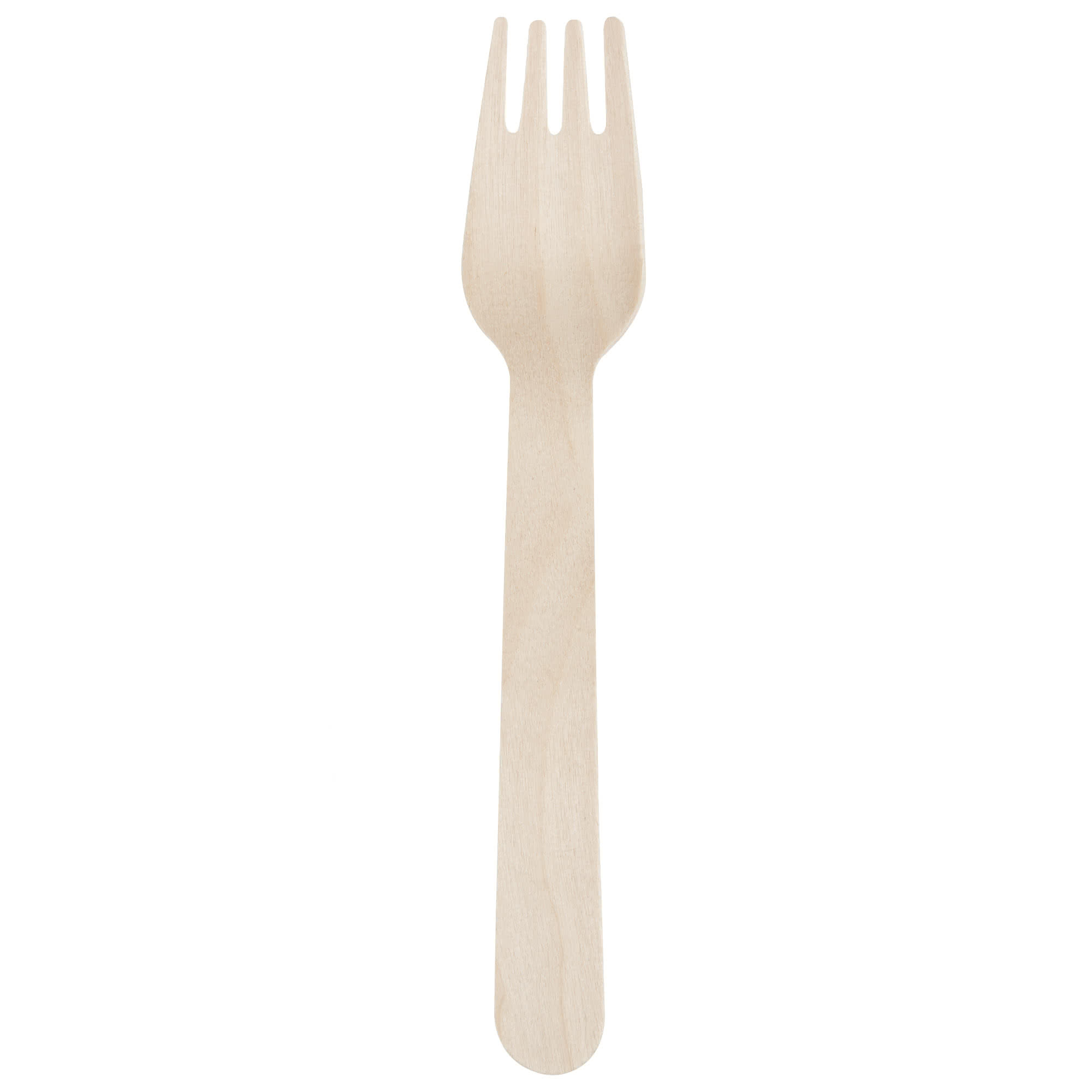 165mmDisposable Wooden cutlery-Wooden fork