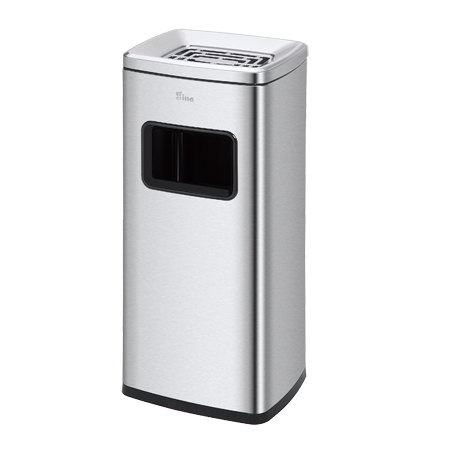 430 Stainless Steel Guest room Dust bin 20L Trash can