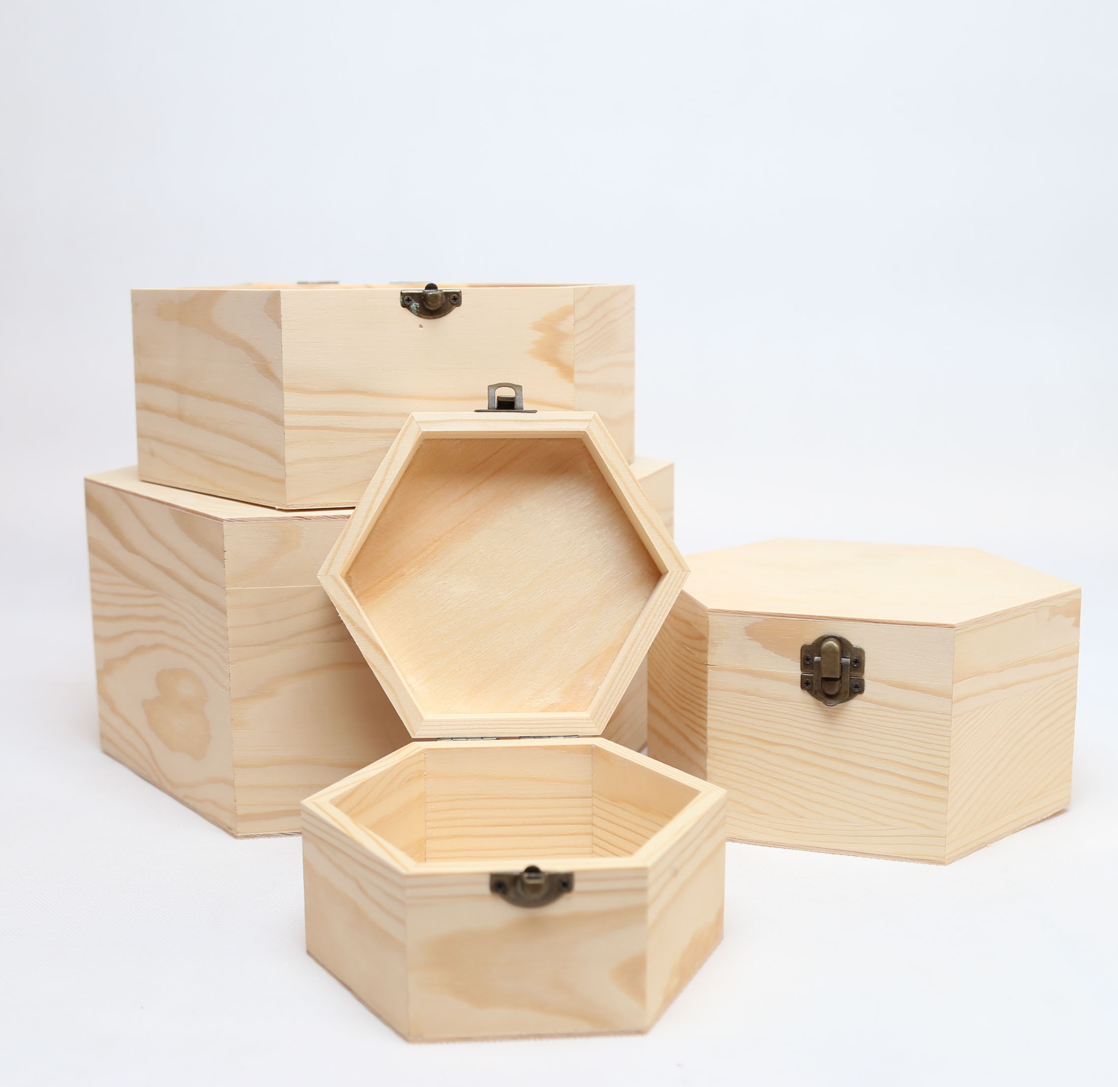 Wooden packing box storage box jewelry box