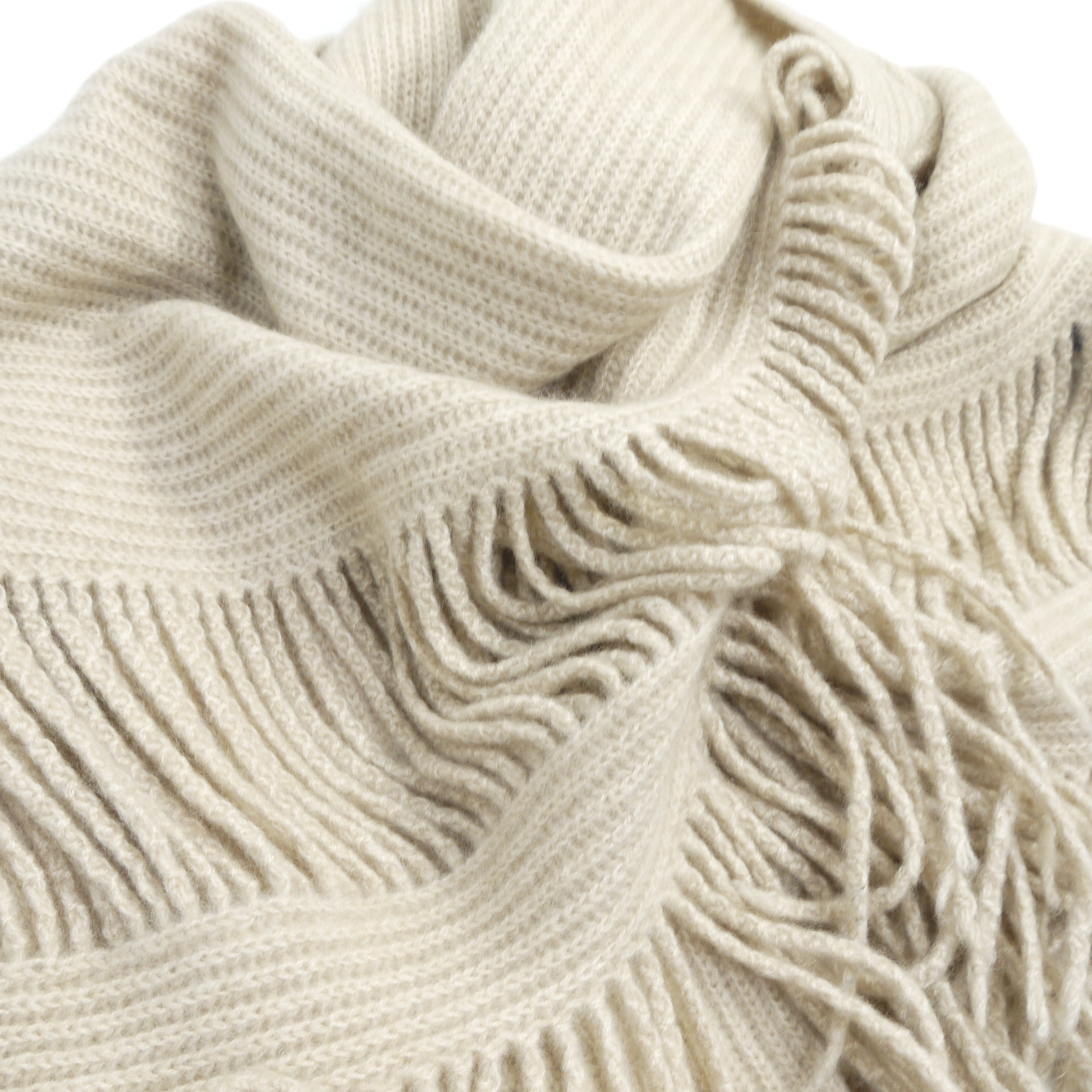 100%cashmere knitted pashmina