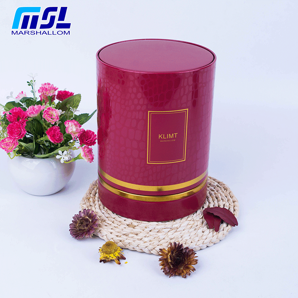 Round tin with music（in box tinbox tin can metal can metal box tinbox）