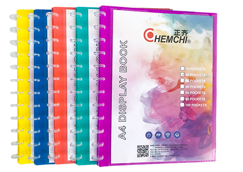 12 T-Coin Refillable Clear File, A4