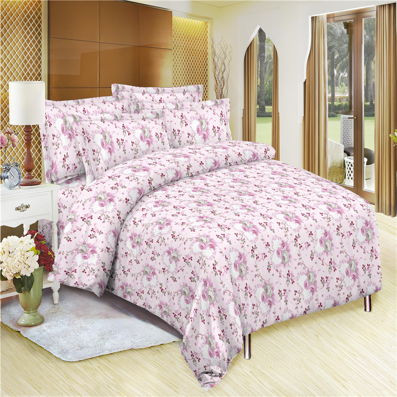 Tejido de cama con estampado de pigmento 100% poliester