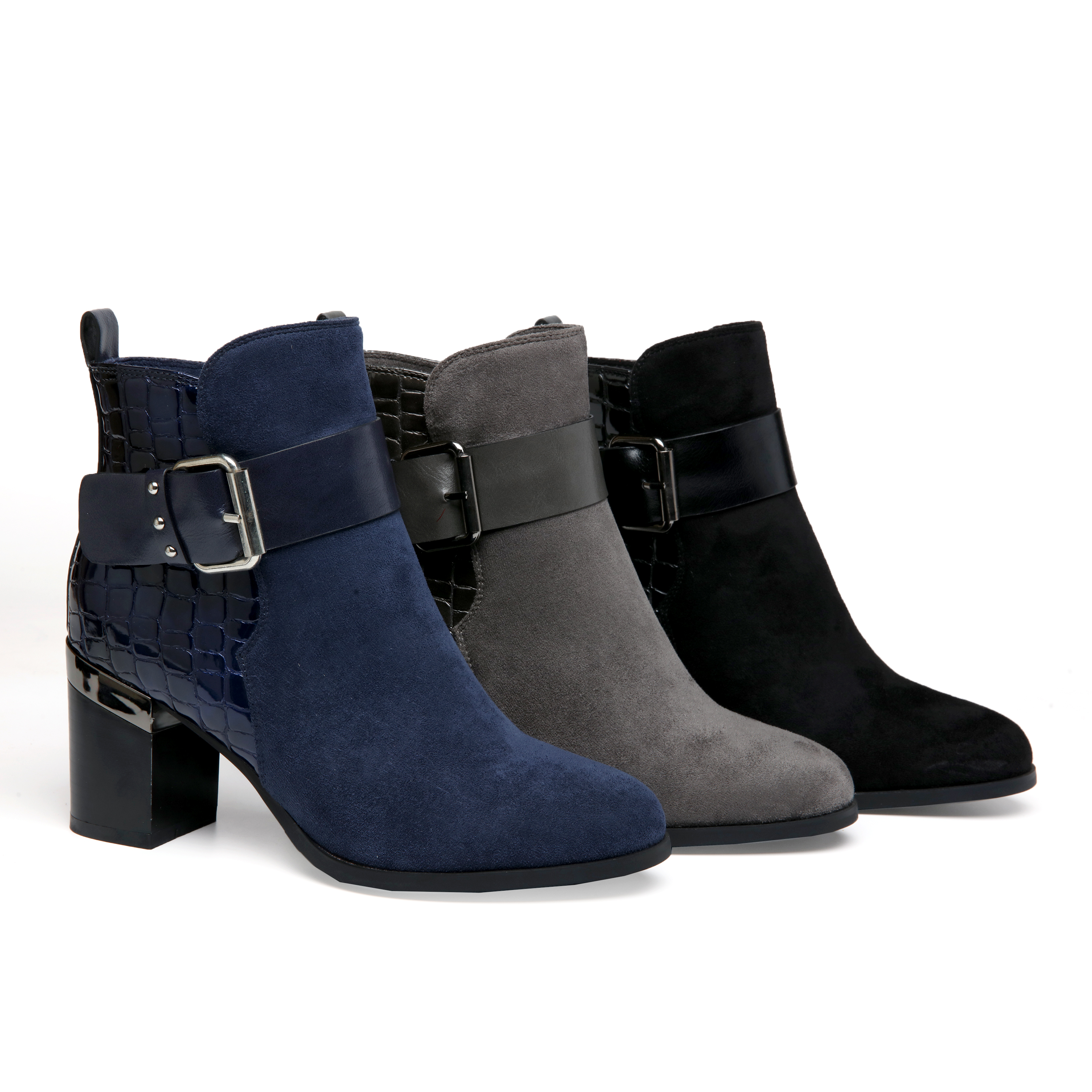CAMIDY autumn/Winter 2021 Fashion Versatile female PU surface TPR outsole boots