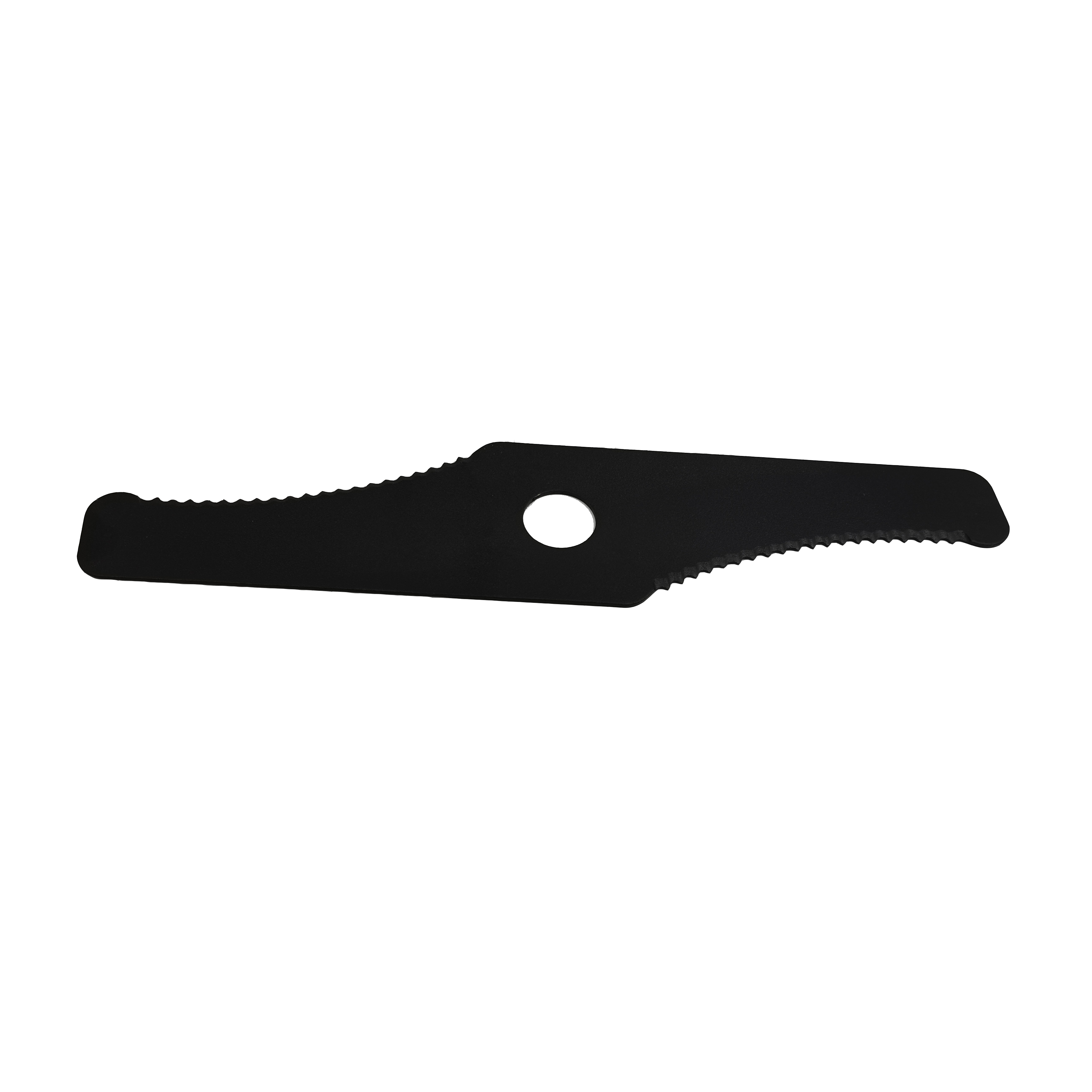 Mower blade (2 teeth with serrated teeth)