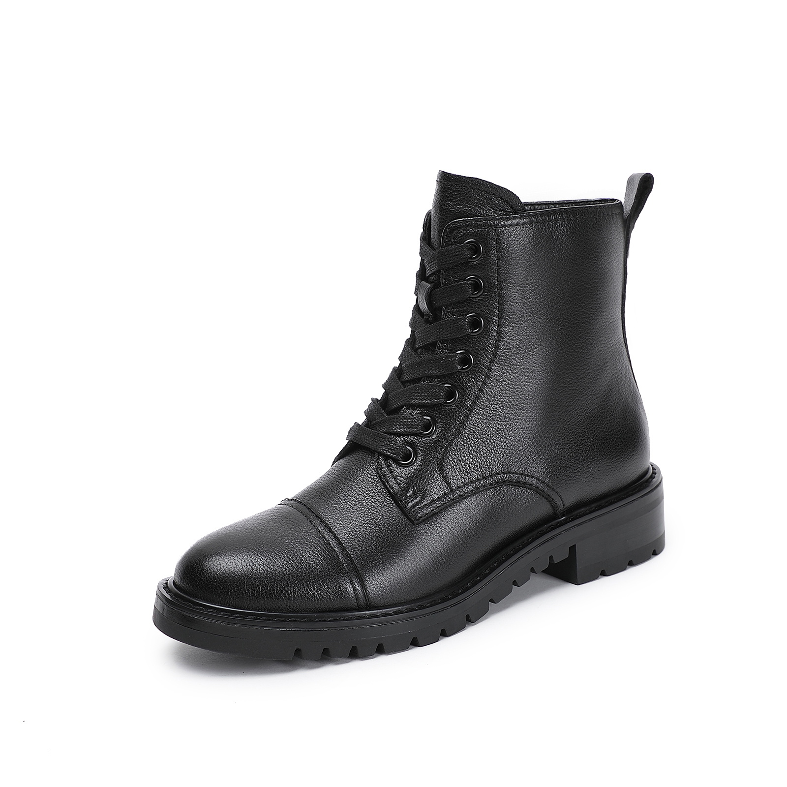 FW21 newest ladies boots leather martin boots in stock manufacture price with quickly delivery time