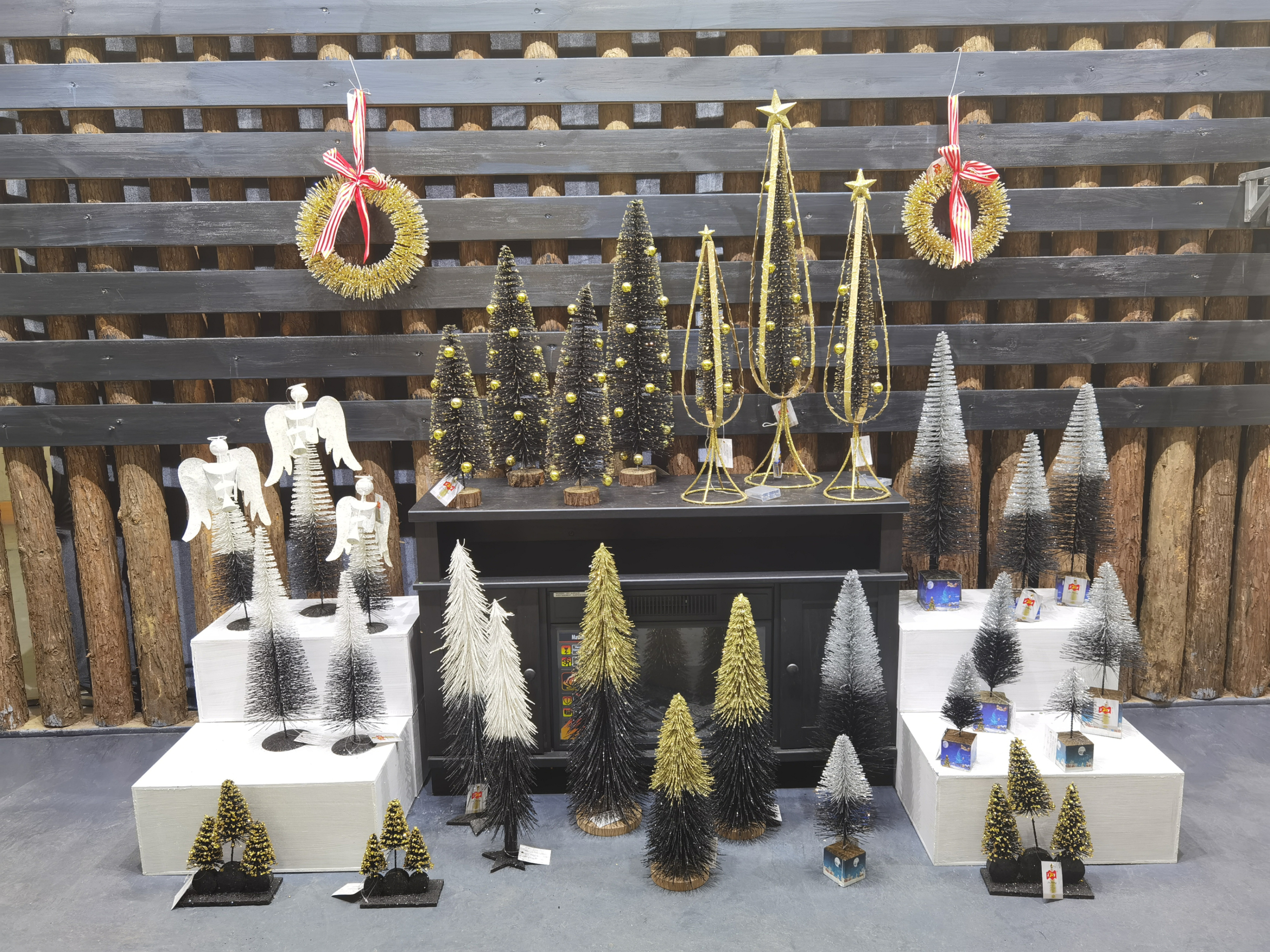 Black Christmas decoration Series 8