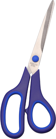 Rubber Scissor, Soft-touch handle Scissors, Student Scissor, Office Scissor, Children scissor, Rubber Scissor