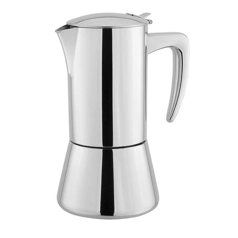 Stovetop coffee maker espresso maker stainless steel Italian coffee machine moka pot for all stoves