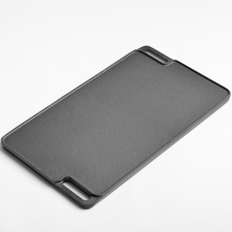 Cast iron reversible griddle,grill plate