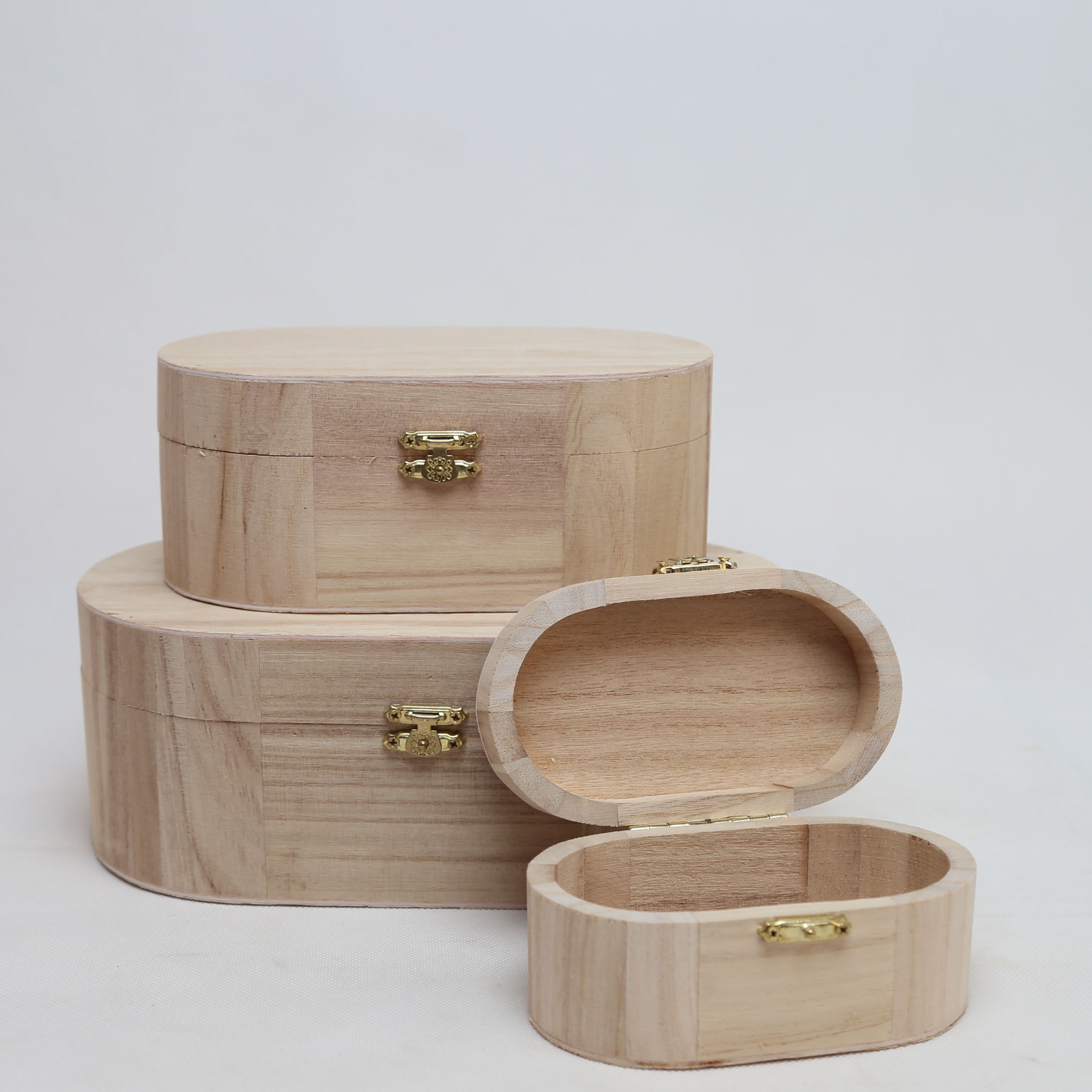 Wooden packing box storage box jewelry box