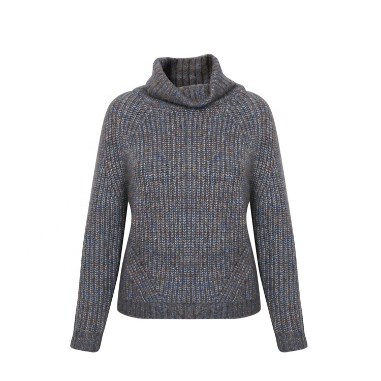 Turtleneck woman casual sweater fancy sweaters european sweater women for women