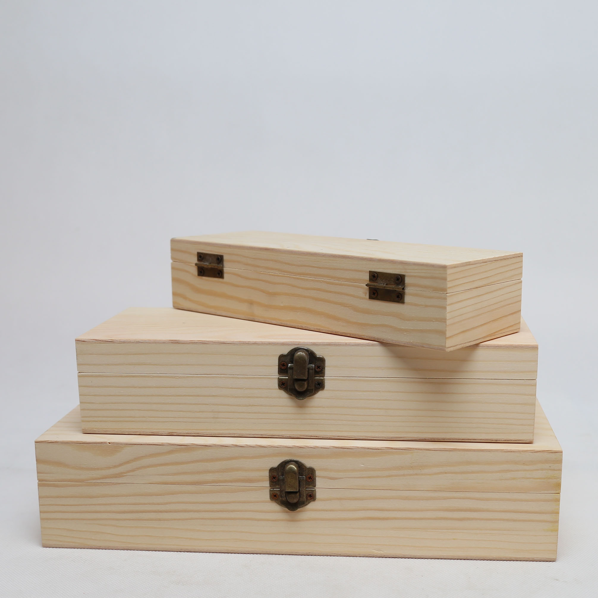 Wooden packing box storage box jewelry box