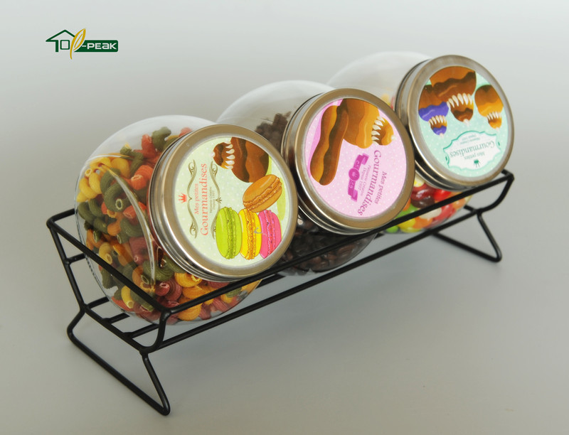 Glass Storage Jar Set