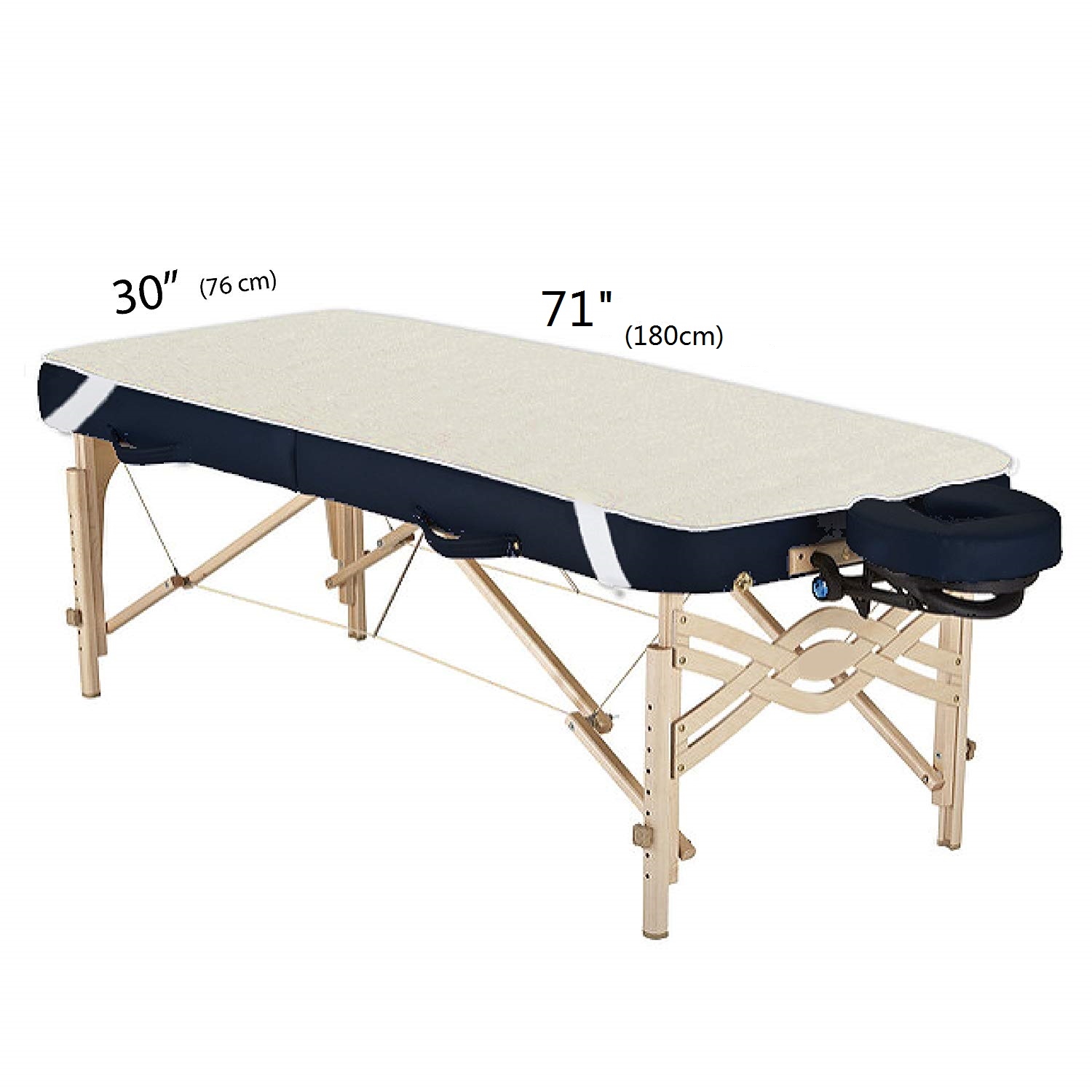 Synthetic Wool Massage Table Warmer