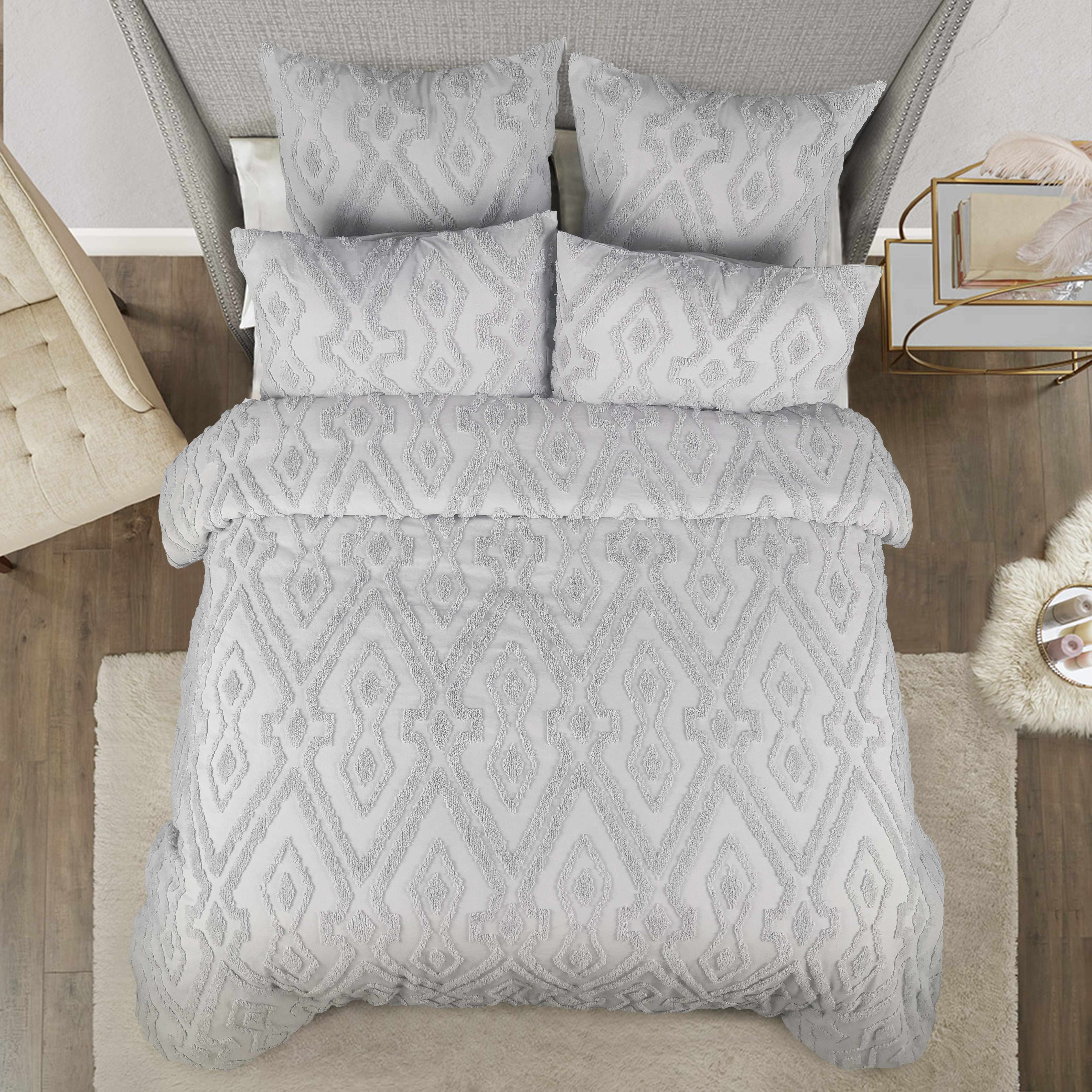 tufted