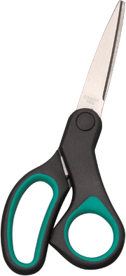 Rubber Scissor, Soft-touch handle Scissors, Student Scissor, Office Scissor, Children scissor,