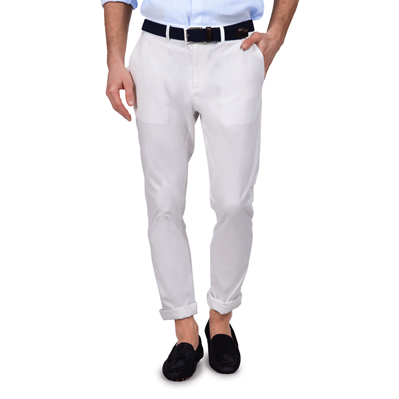 MEN COTTON H CHINO 05 MODERN FIT Six colors Trousers