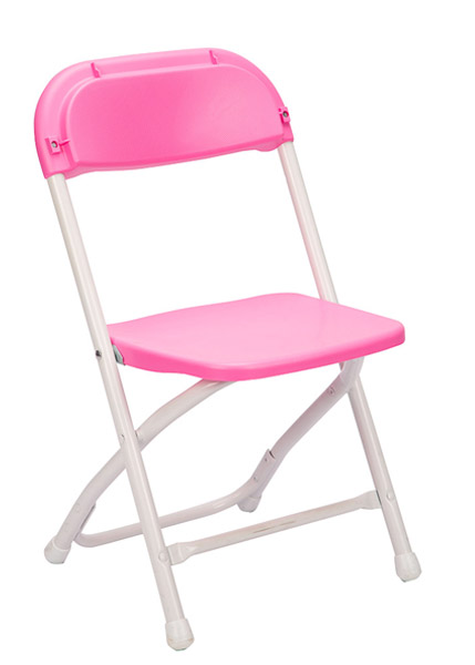 Plastic Steel Kid Folding Chair