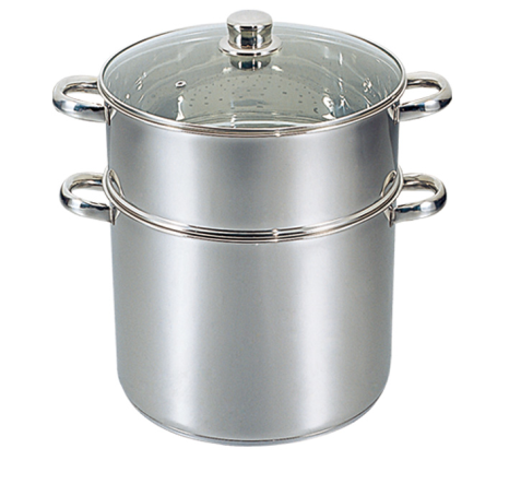 3pcs Set High quality Stainless steel Couscousier Kitchen cookware Steam pot and Cookware set