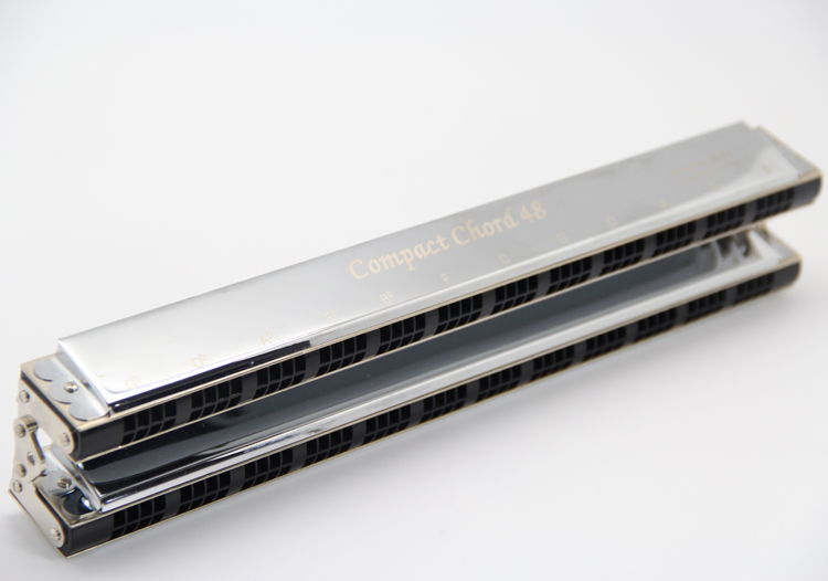 Double bass ensemble harmonica for professional performance